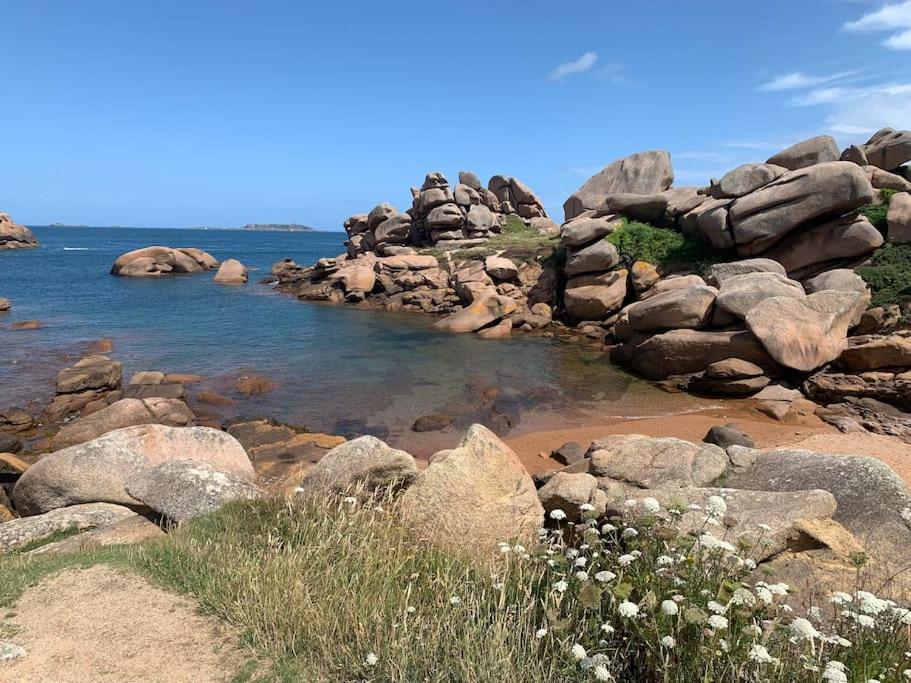 Villa La Petite Bretonne Plounerin Esterno foto