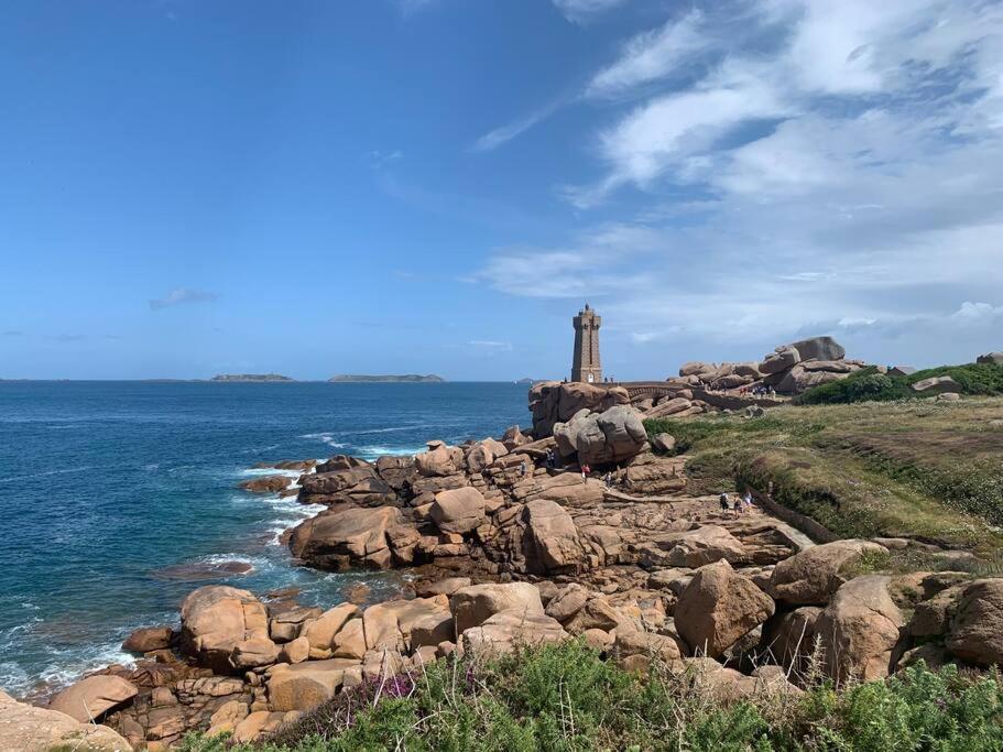 Villa La Petite Bretonne Plounerin Esterno foto